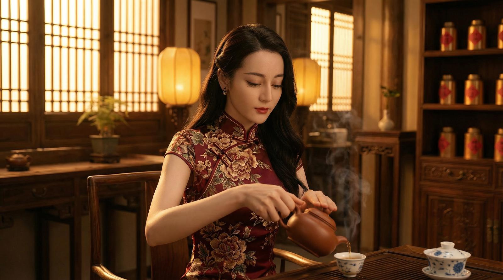 高清视频古风茶艺写真视频
